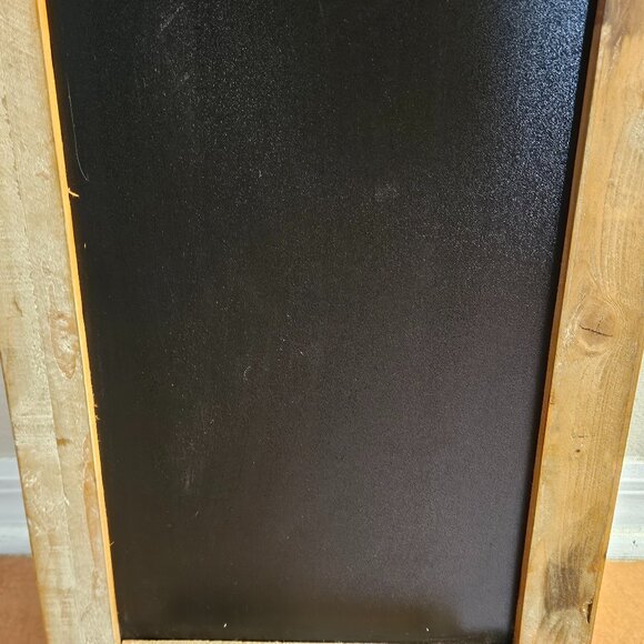 RARE RUSTIC FARMHOUSE CHICKEN ROOSTER KITCHEN OFFICE WOOD MEMO NOTE CHALKBOARD - Picture 6 of 15